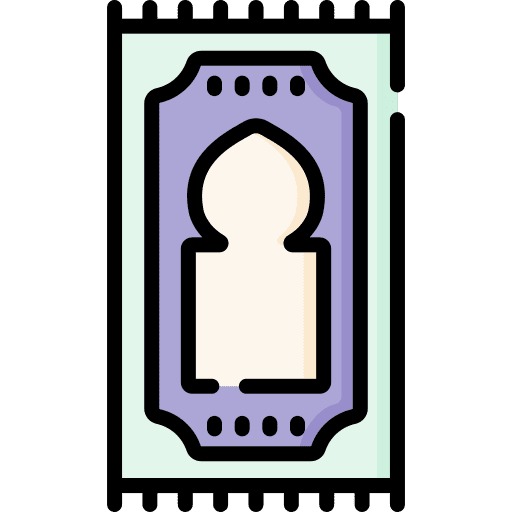Prayer rug muslim islam pray icon