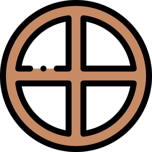 Earth horoscope constellation shapes and symbols icon