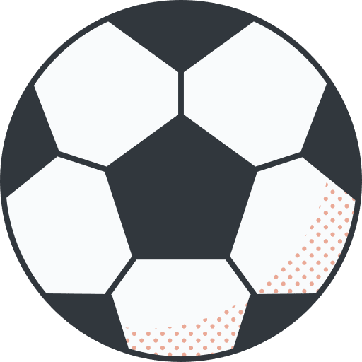 Football ball soccer equipment football ball soccer icon