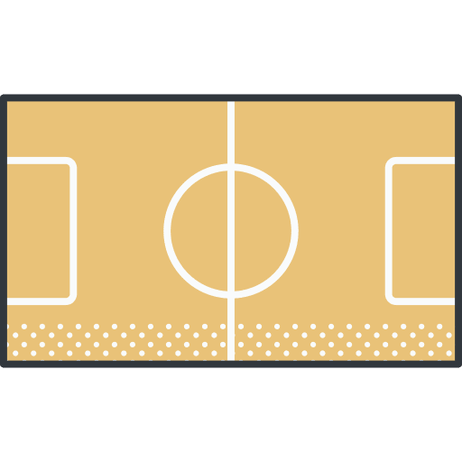 Football field field football field stadium icon