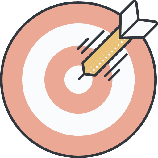 Dartboard dartboard target archery icon
