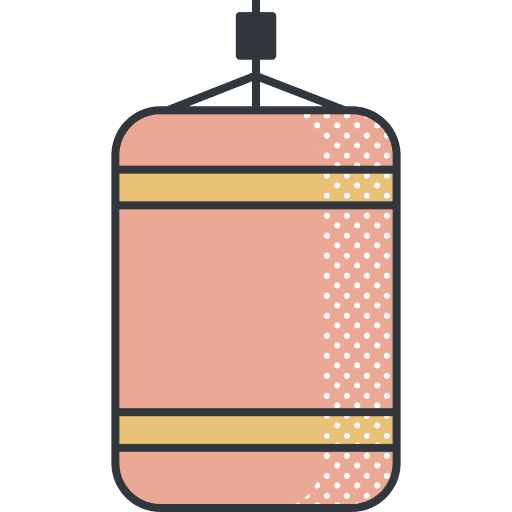 Punching bag sport training sports and competition icon