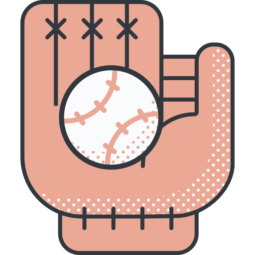 Baseball baseball glove glove catcher icon