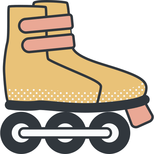 Skating skating transportation sport icon