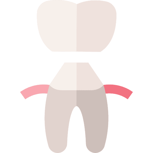 Dental crown treatment crown tooth icon