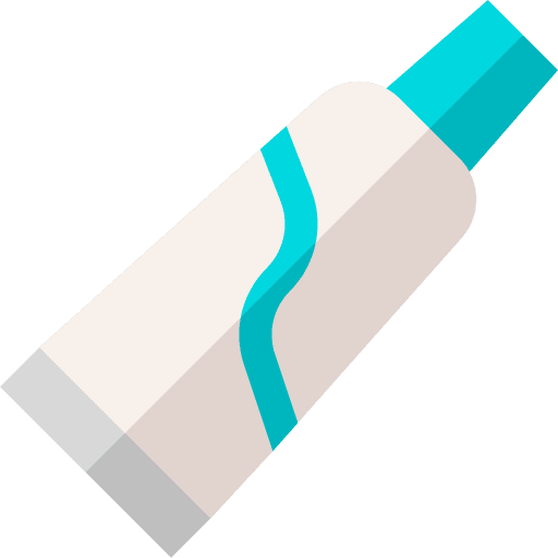 Toothpaste bathroom toothpaste cleaning icon