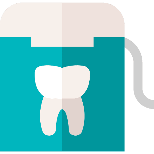 Dental floss healthcare health care dental care icon