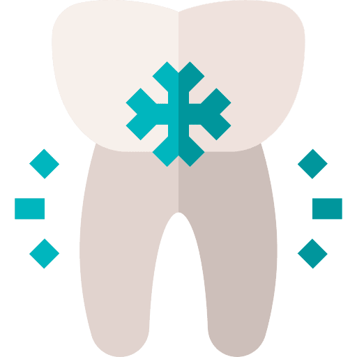 Tooth sensitive teeth sensitivity icon