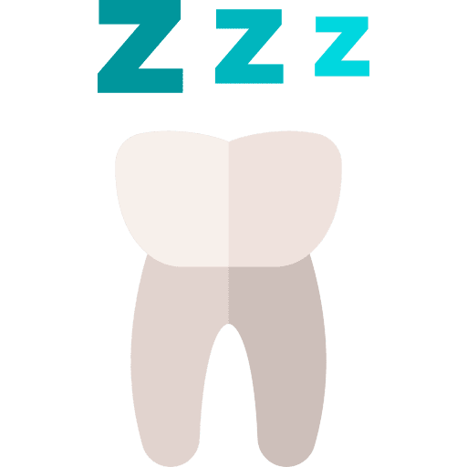 Anesthesia syringe tooth molar icon
