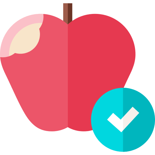 Apple vegetarian viburnum fruit apple icon