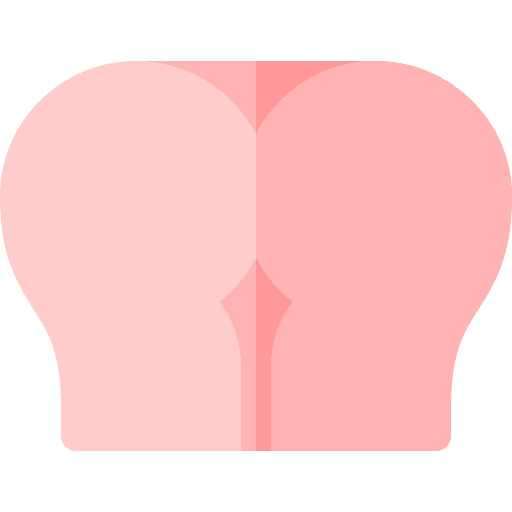 Anal anatomy anal buttocks icon