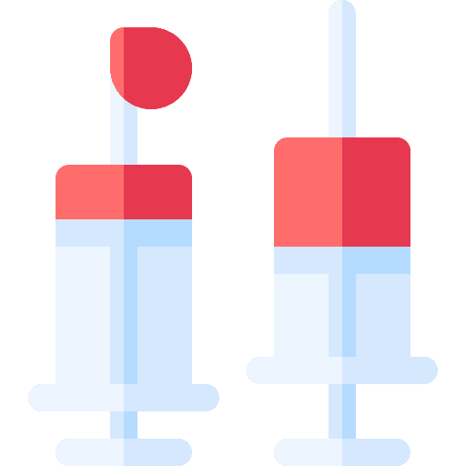 Injection contraceptive methods injection healthcare and medical icon