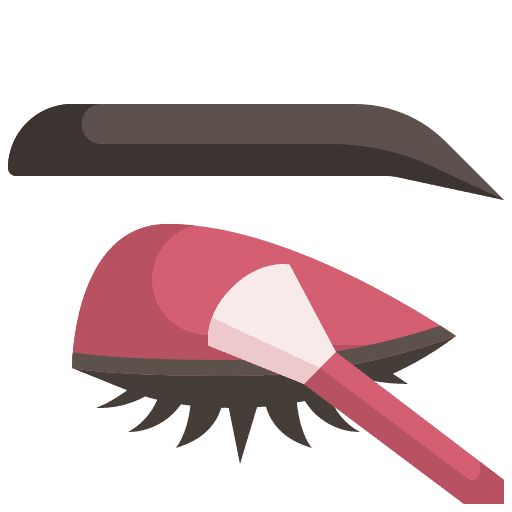 Eyeshadow feminine cosmetics eyeshadow icon