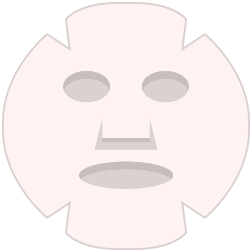 Face mask spa facial treatment mask icon