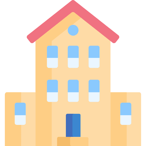 Inn inn hotel architecture and city icon