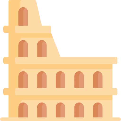 Colosseum italy monument architectonic icon