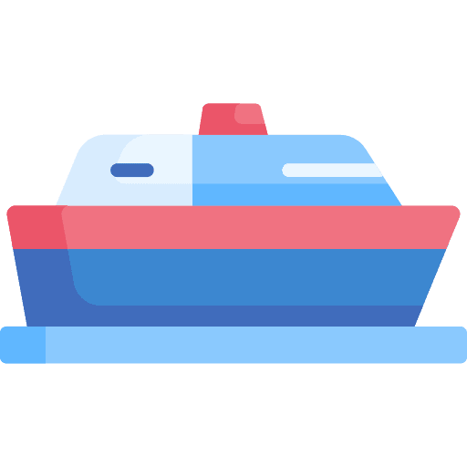 Cruise cruise ship transport holidays icon