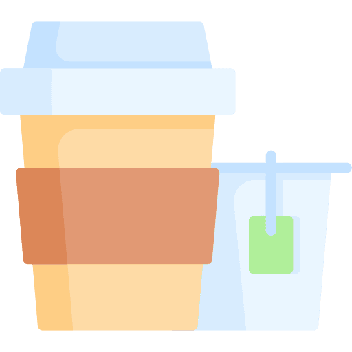 Drink paper cup take away hot drink icon