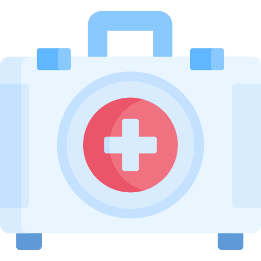 First aid kit first aid kit healthcare and medical doctor icon