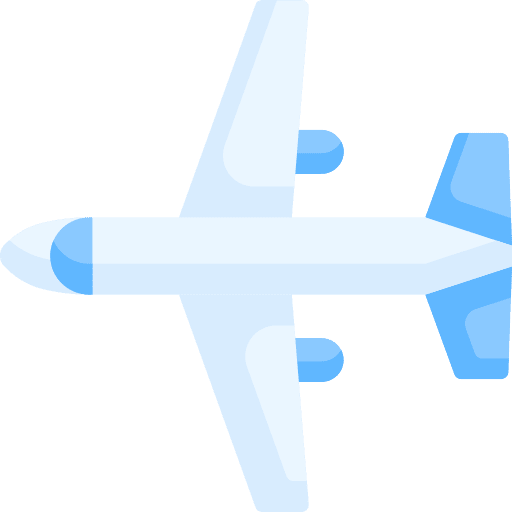 Plane airport transport aeroplane icon