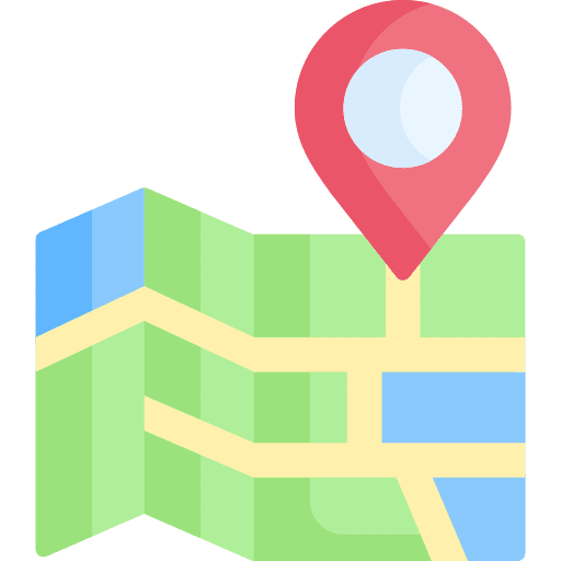 Map placeholder map pointer location icon