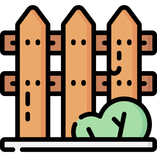 Fence property real estate construction and tools icon
