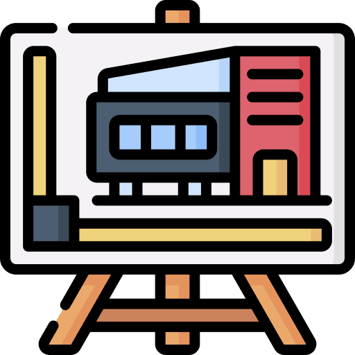 House plan plans planning house icon
