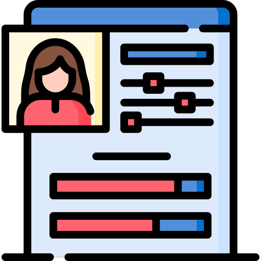 Abilities work valores professions and jobs icon