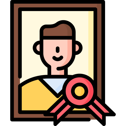 Employee of the month congratulations employee of the month business and finance icon