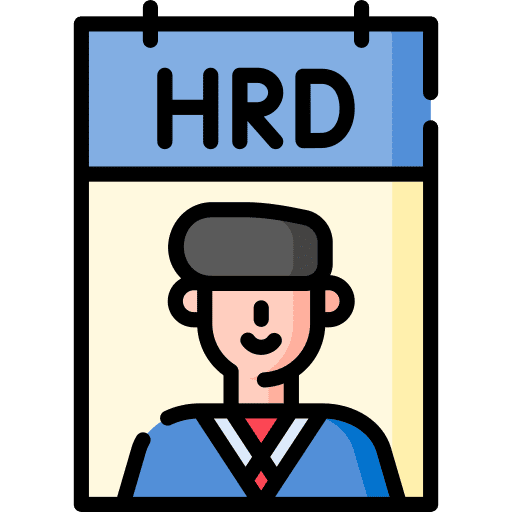 Human resources job hiring job search icon