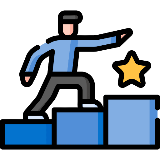 Leader winner star leadership icon