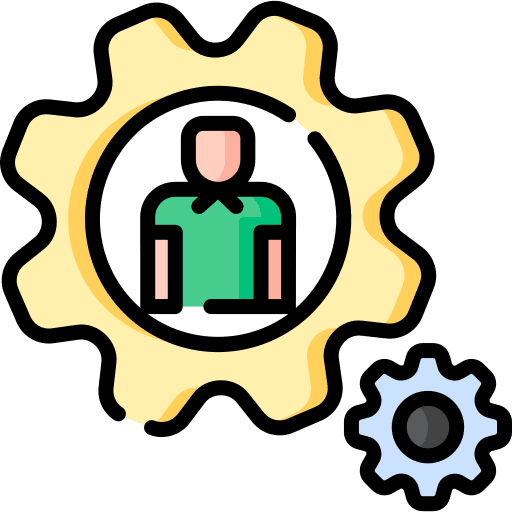 Management management gear miscellaneous icon