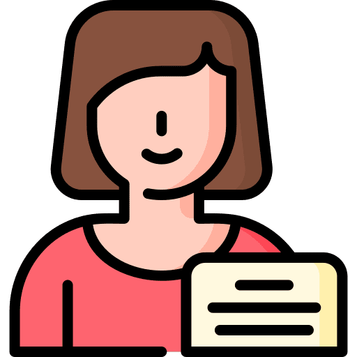 Secretary people technical support secretary icon