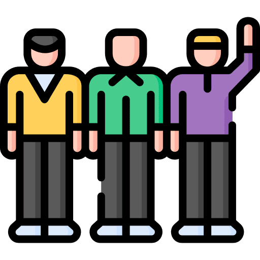 Candidate work hiring selection icon