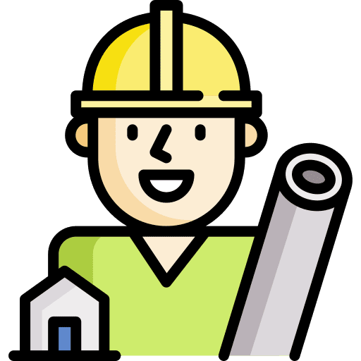 Architect avatar worker profession icon