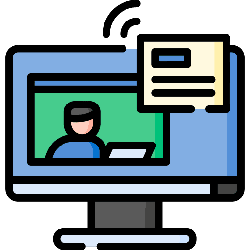 Freelancer online communications freelancer icon