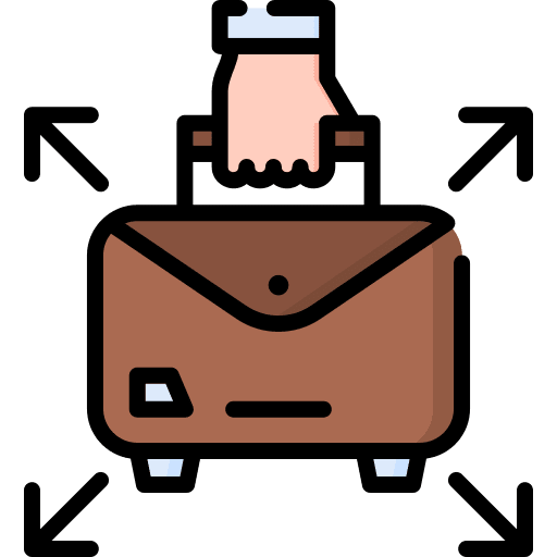 Job opportunities business and finance job seeker opportunity icon