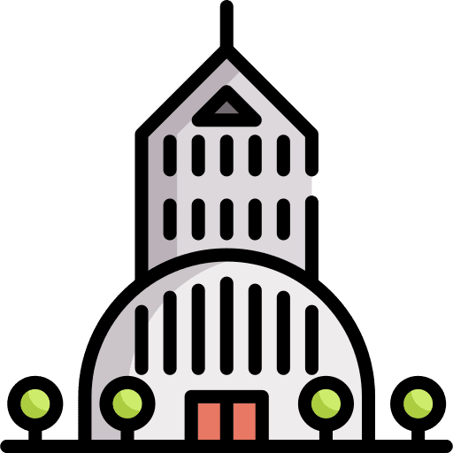 Building city urban town icon