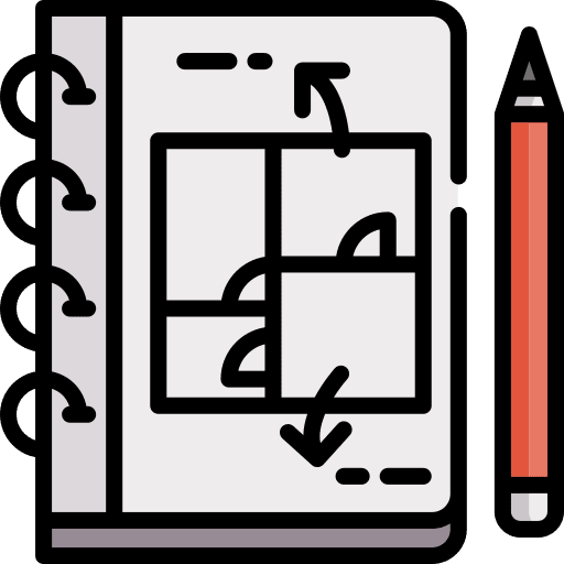 Design edit tools book sketchbook icon