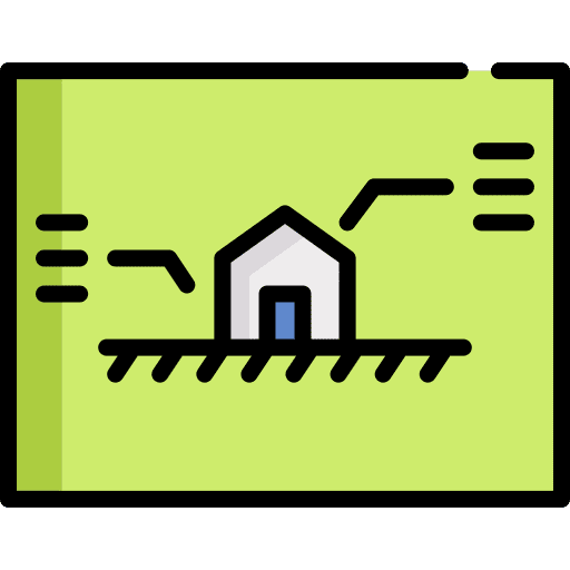 House design blueprint plan art and design icon