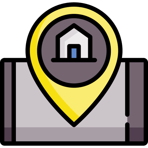 Location gps placeholder location icon