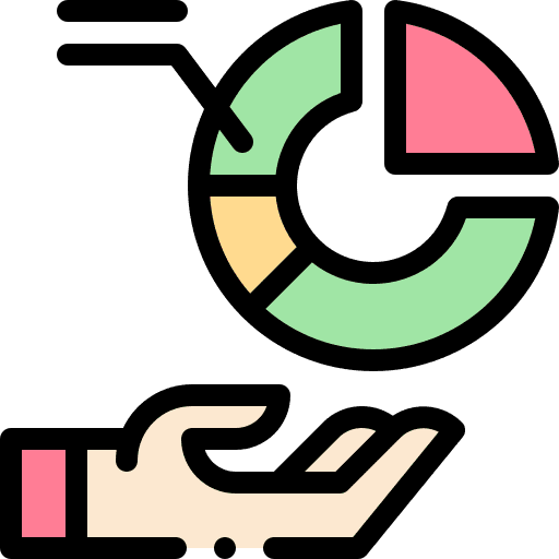Ratio graph ratio business and finance icon