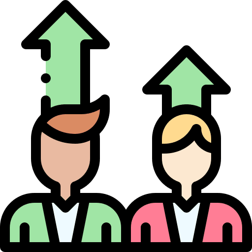 Rival competitor contest people icon