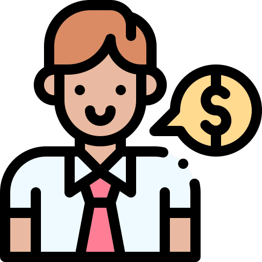 Stock occupation marketing professions and jobs icon