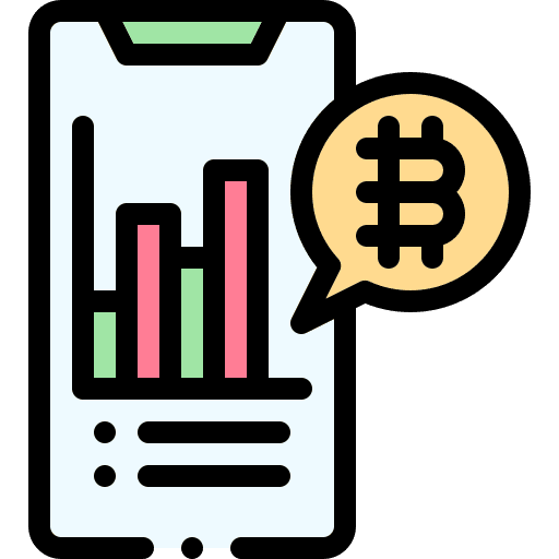 Cryptocurrency bitcoin cryptocurrency business and finance icon