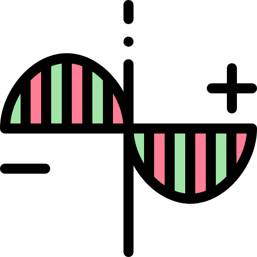 Market fluctuation line graph crash trading icon