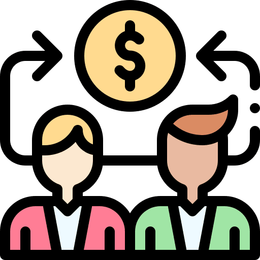 Partnership collaboration organization people icon