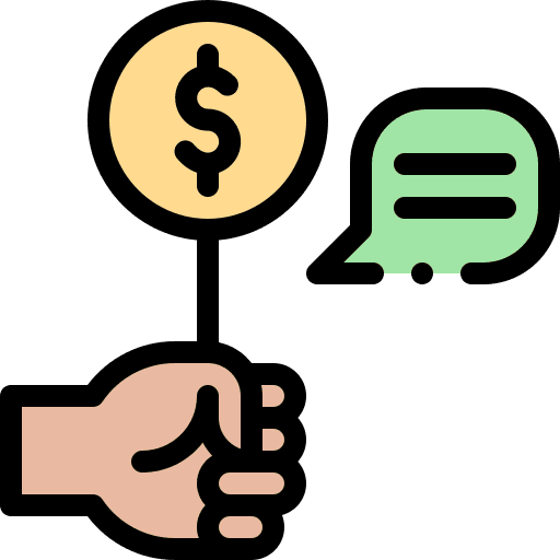 Bid accept label checked icon