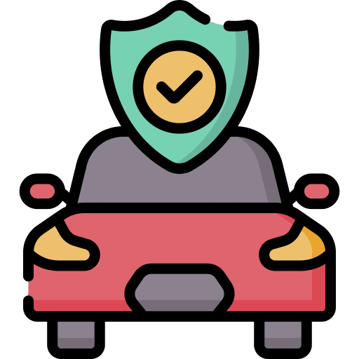 Car insurance protect dealership protected icon