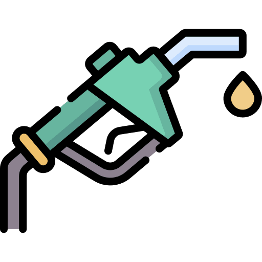 Gas transportation industry pump icon